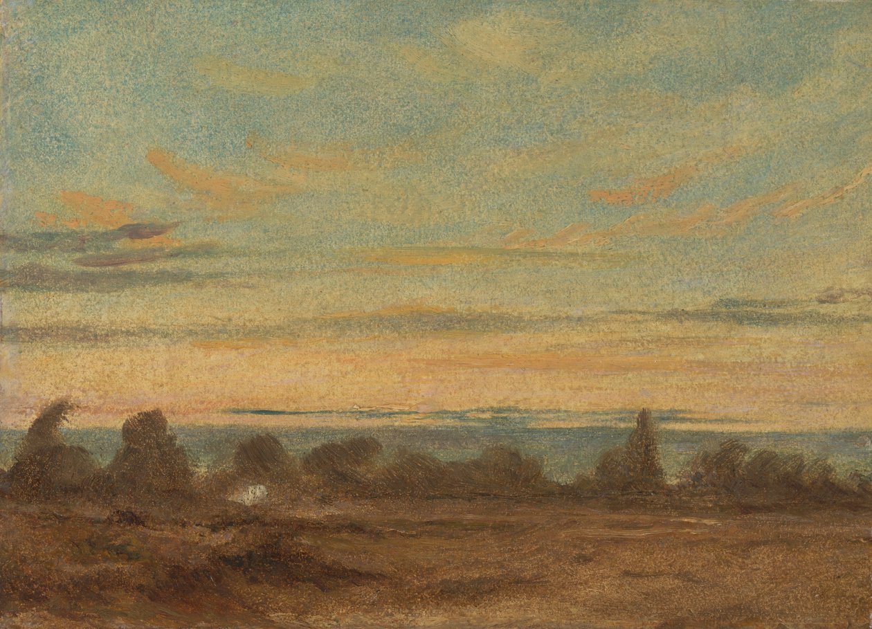 Sommer - Kveldslandskap av John Constable