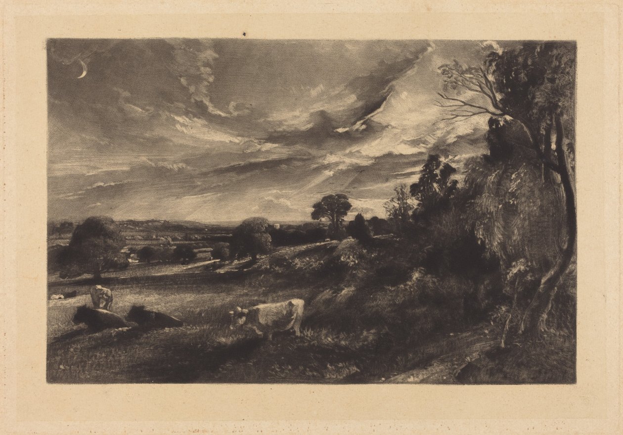 Sommerkveld av John Constable