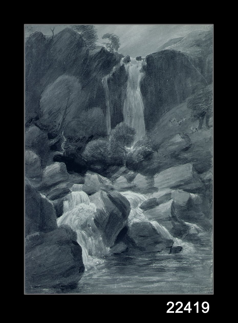 Taylor Ghyll, Sty Head, Borrowdale, 1806 av John Constable
