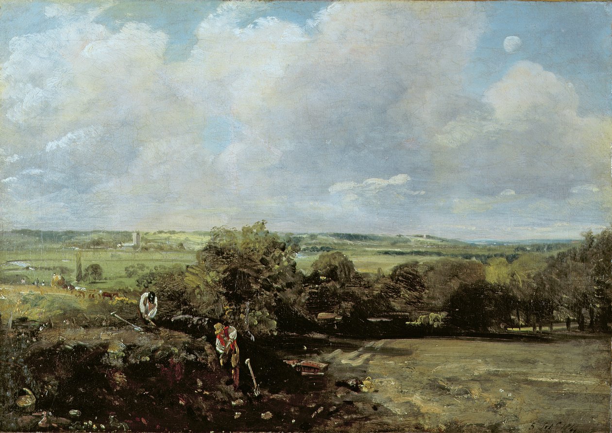 The Vale of Dedham av John Constable