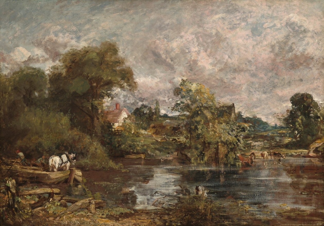 Den hvite hesten av John Constable