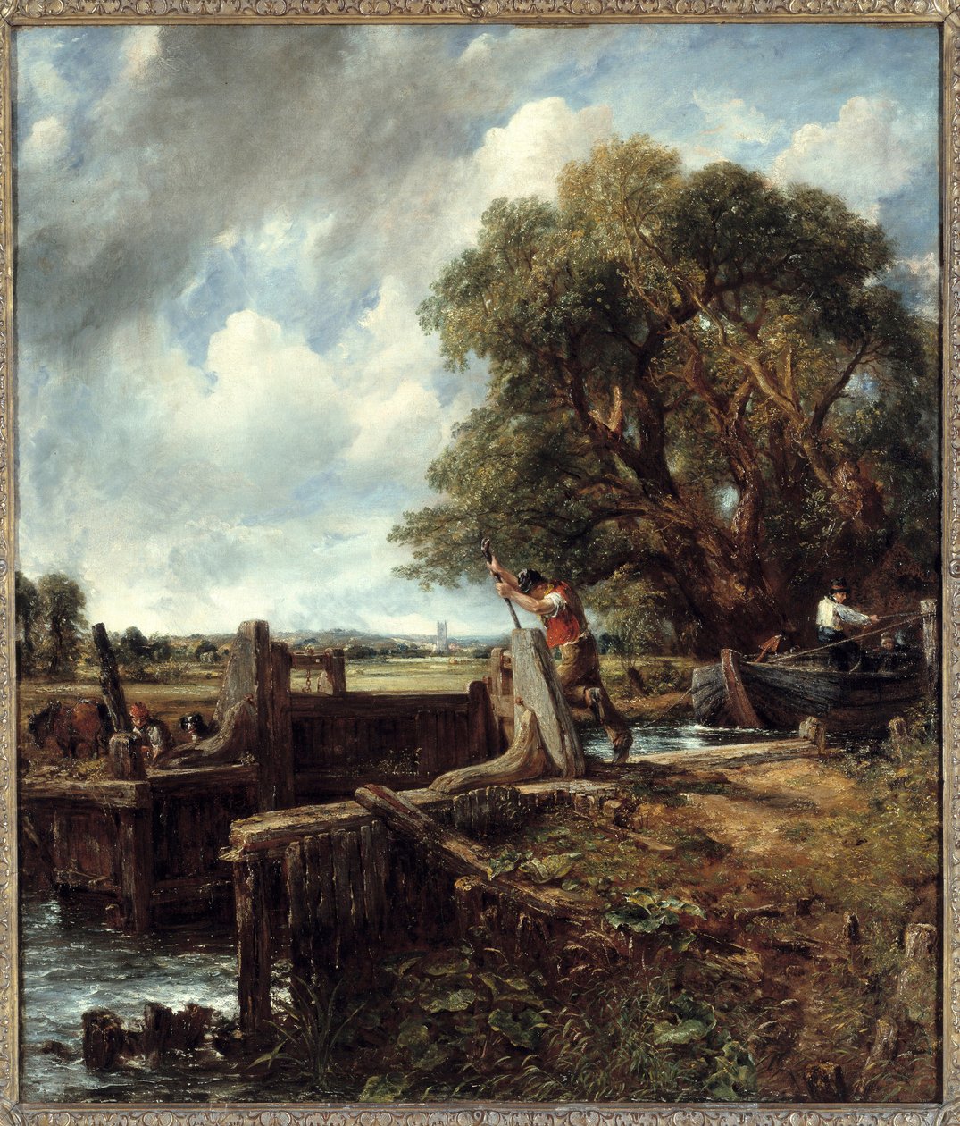 Låsen. Maleri av John Constable (1776-1837) av John Constable