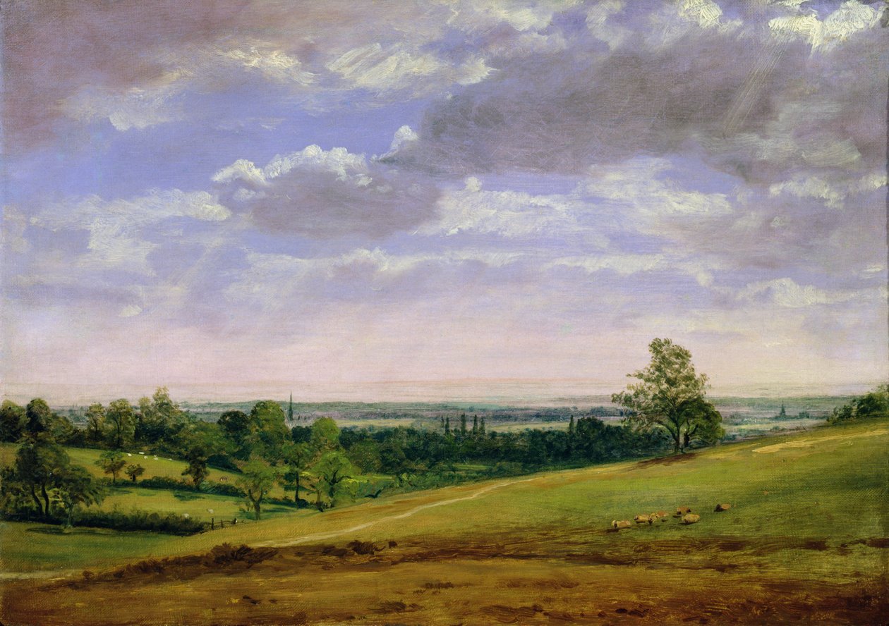 Utsikt fra Highgate Hill av John Constable