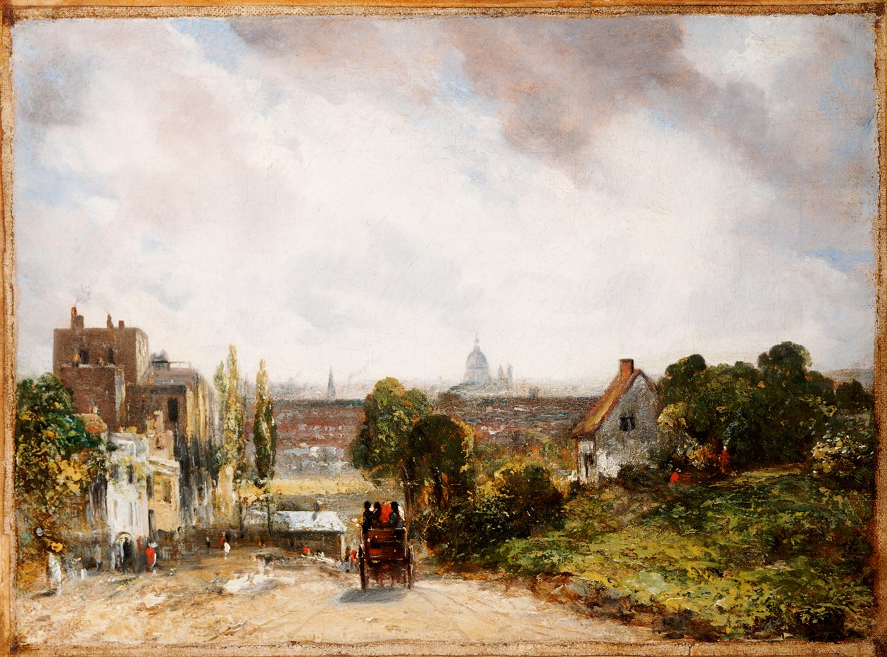 Utsikt over City of London fra Sir Richard Steele