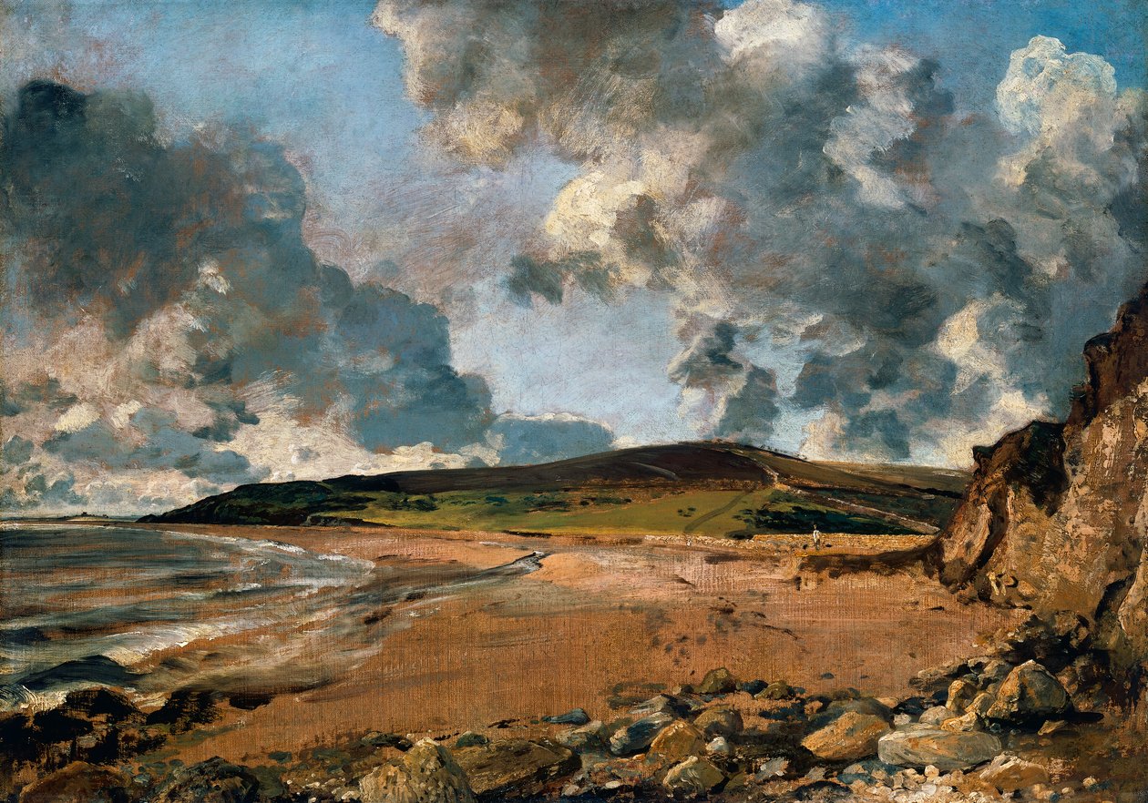 Weymouth Bay: Bowleaze Cove og Jordon Hill av John Constable