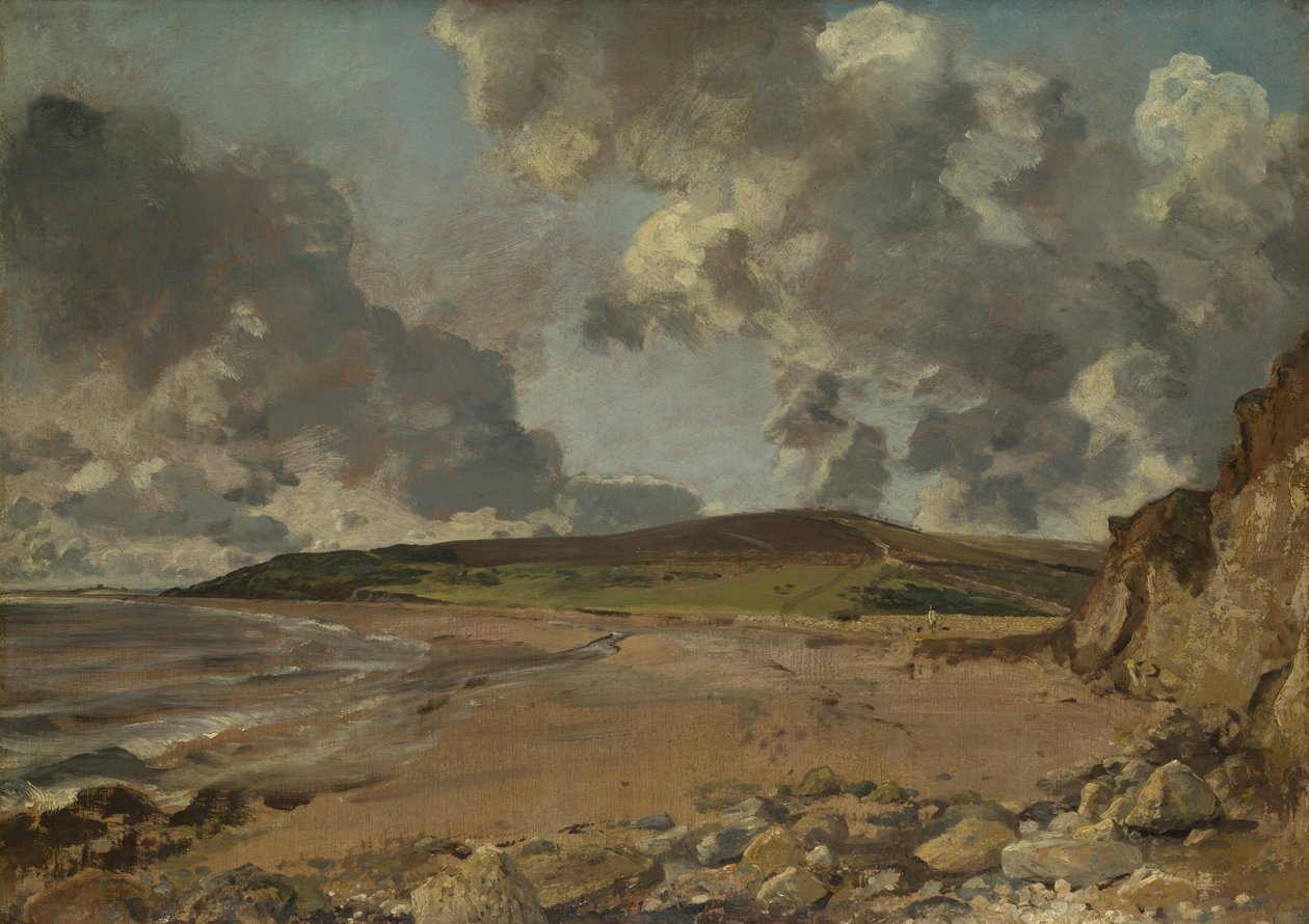 Weymouth Bay: Bowleaze Cove og Jordon Hill, ca. 1817 av John Constable