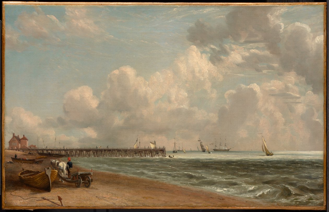 Yarmouth-kaien av John Constable