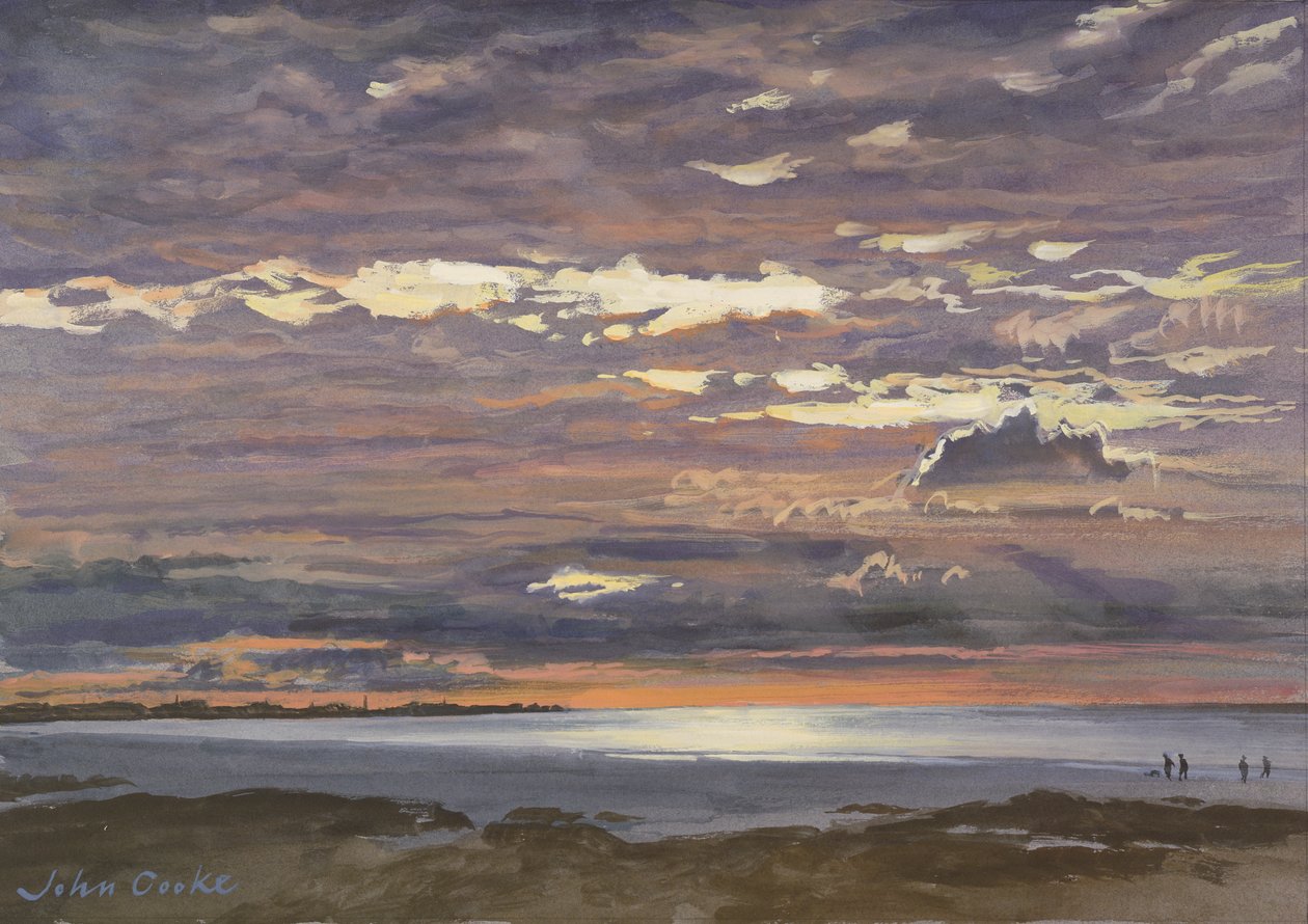 Kveld, Ouistreham, 2000 av John Cooke