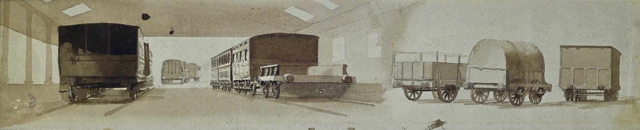 Jernbanemateriell av John Cooke Bourne