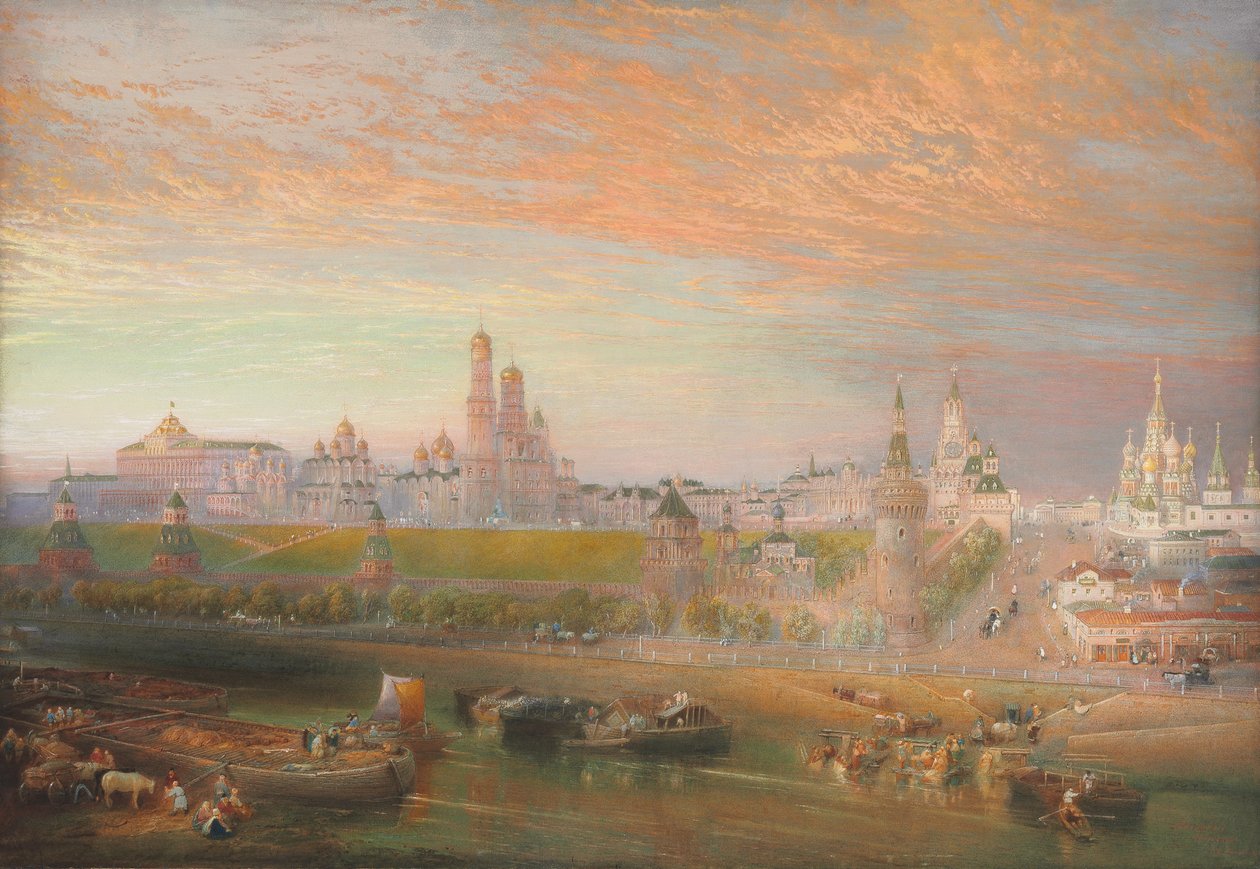 Kreml, Moskva, av John Cooke Bourne