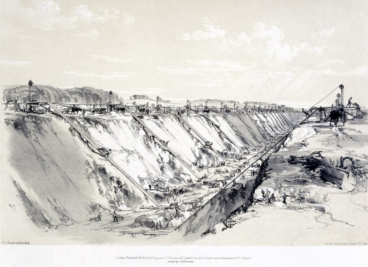 Tringklipping, 19. juni 1837 av John Cooke Bourne