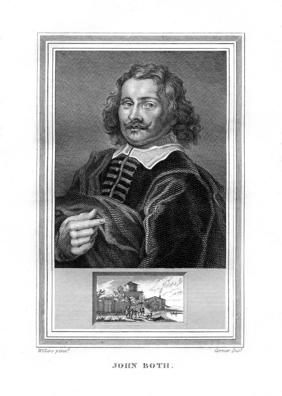 Jan Dirksz Both, nederlandsk barokkmaler, 1825. av John Corner