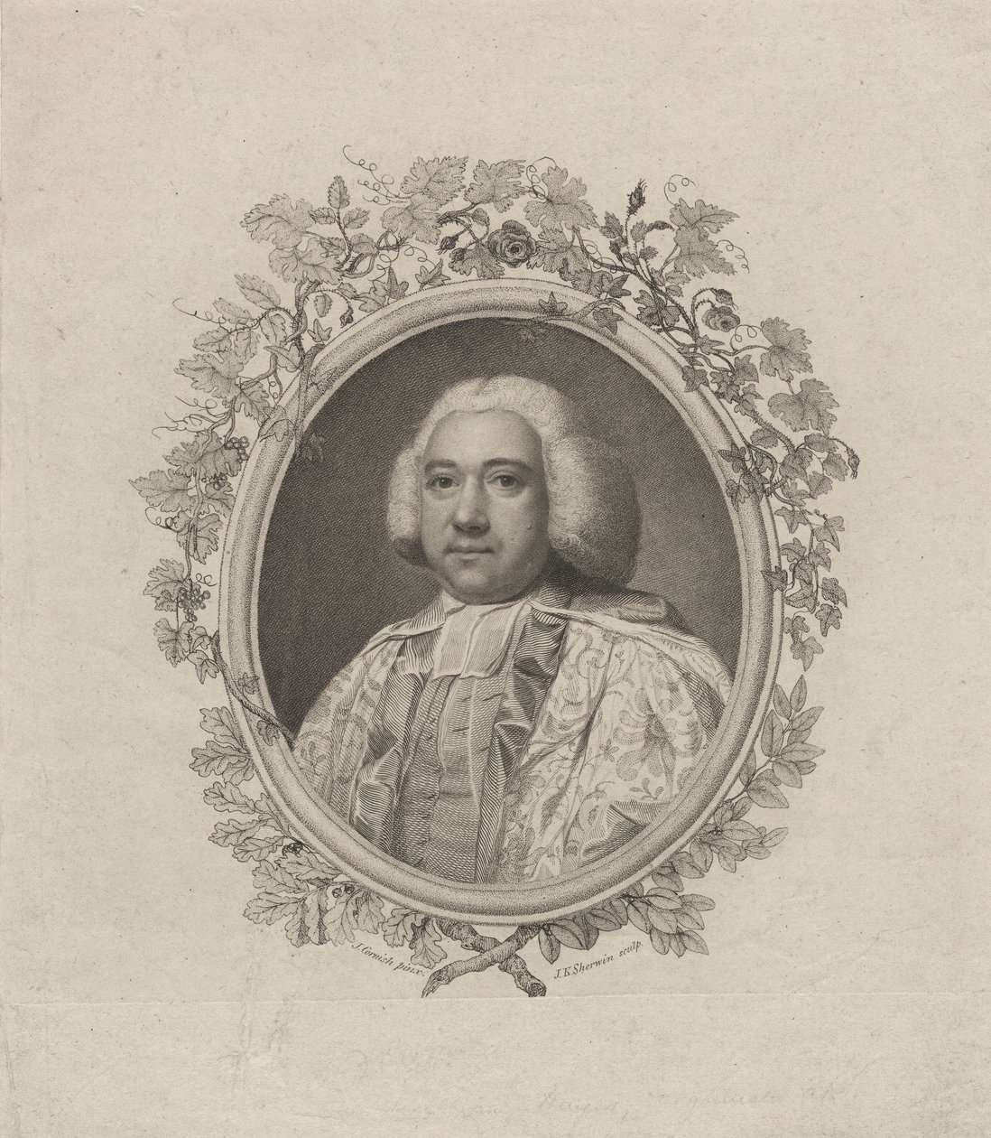 William Hayes, gravert av John Keyse Sherwin (ca. 1751-90), ca. 1775 (stippgravering) av John Cornish