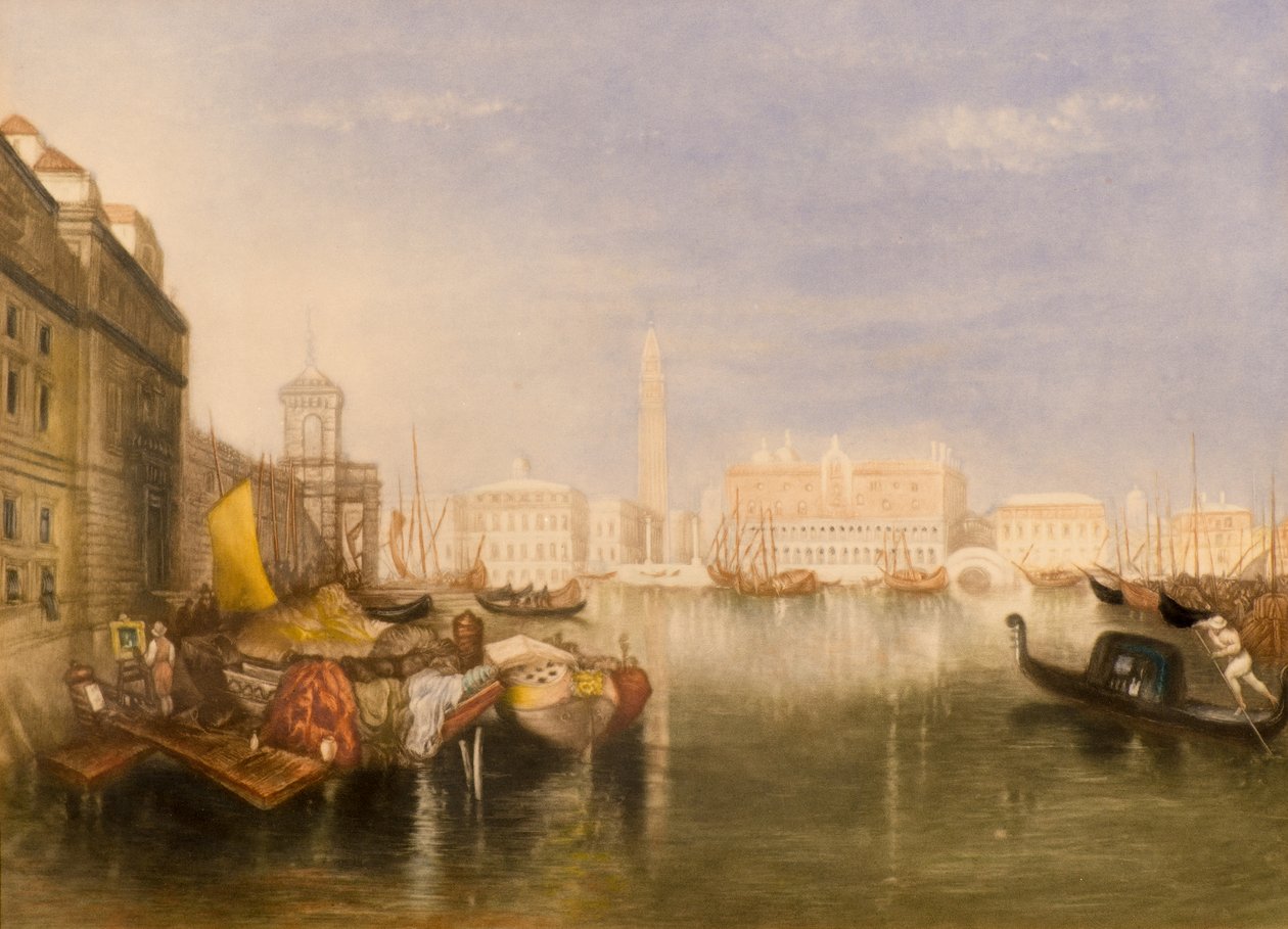 Venezia (mezzotint) av John Cother Webb