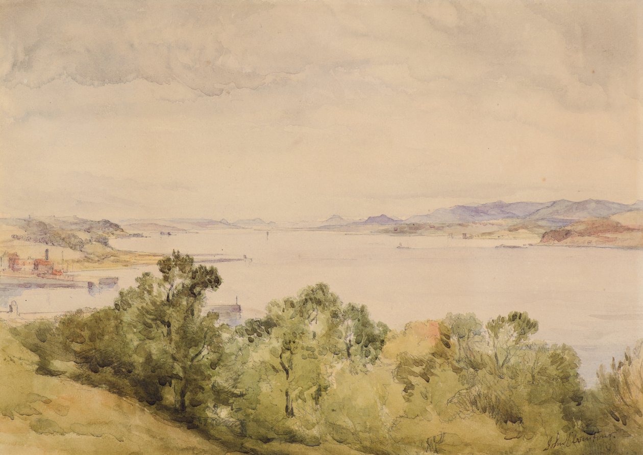 The Forth fra Queensferry av John Crawford Wintour