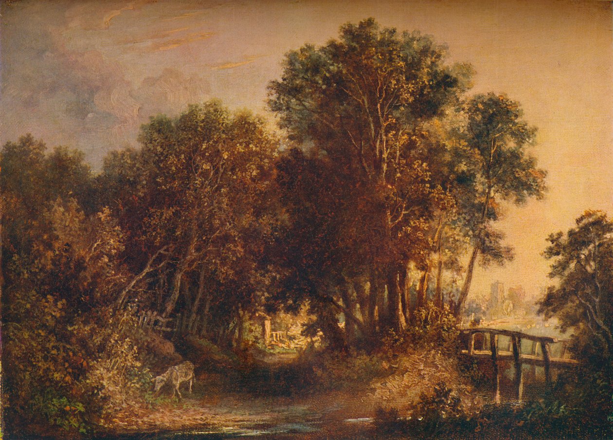 A Wooded Lane, c1790 av John Crome