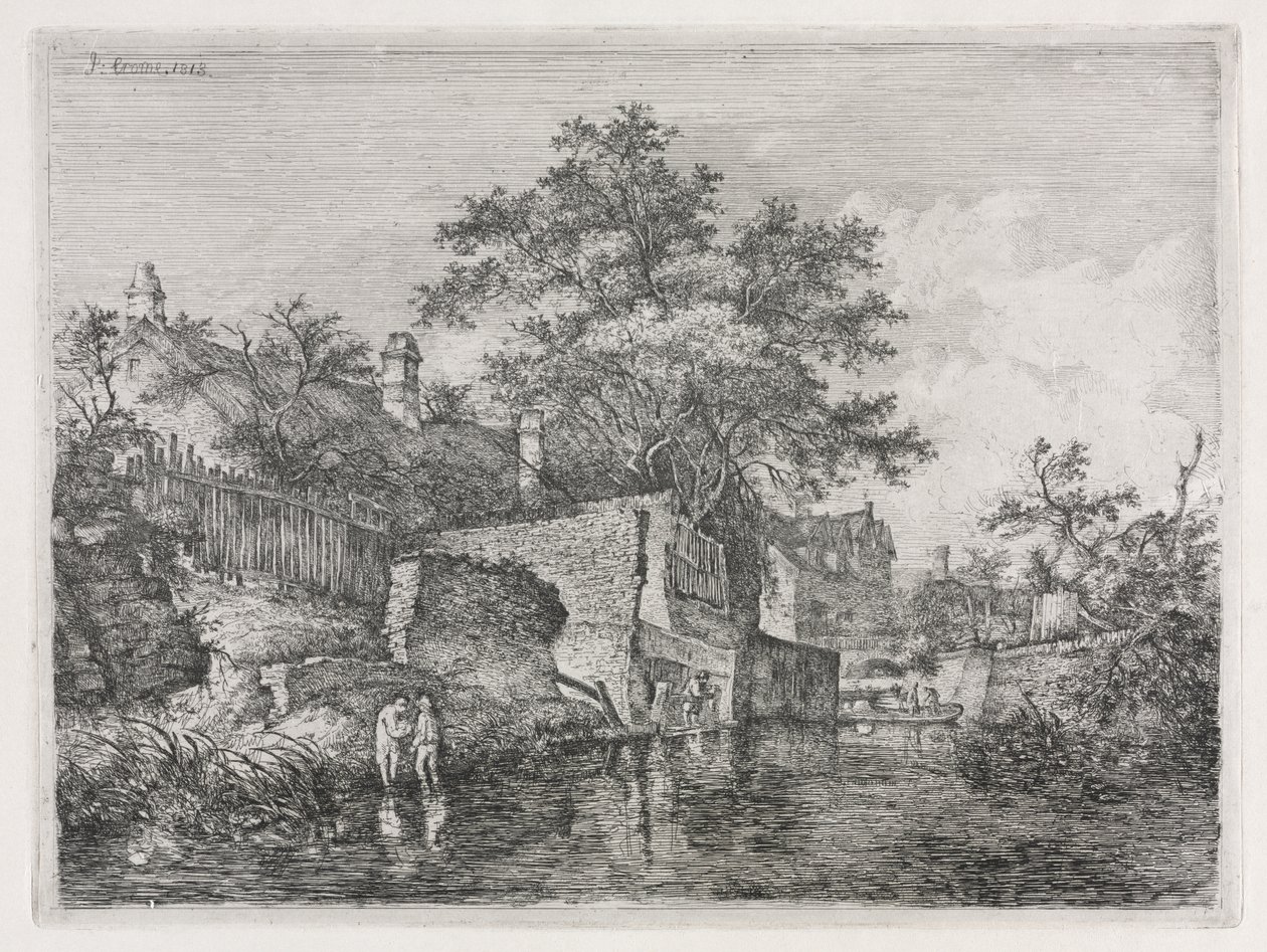 Foran New Mills av John Crome