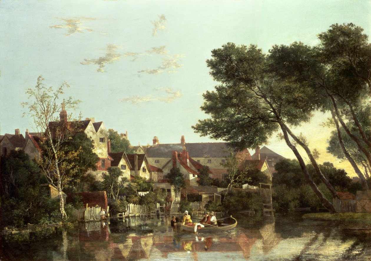 Norwich River, ettermiddag, ca. 1812-19 av John Crome
