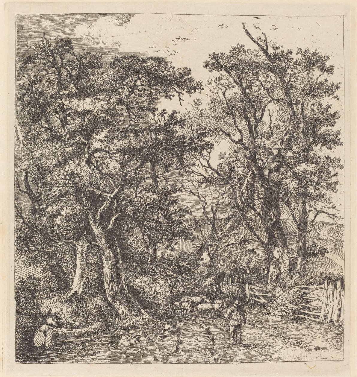 Veiscene, Hethersett av John Crome