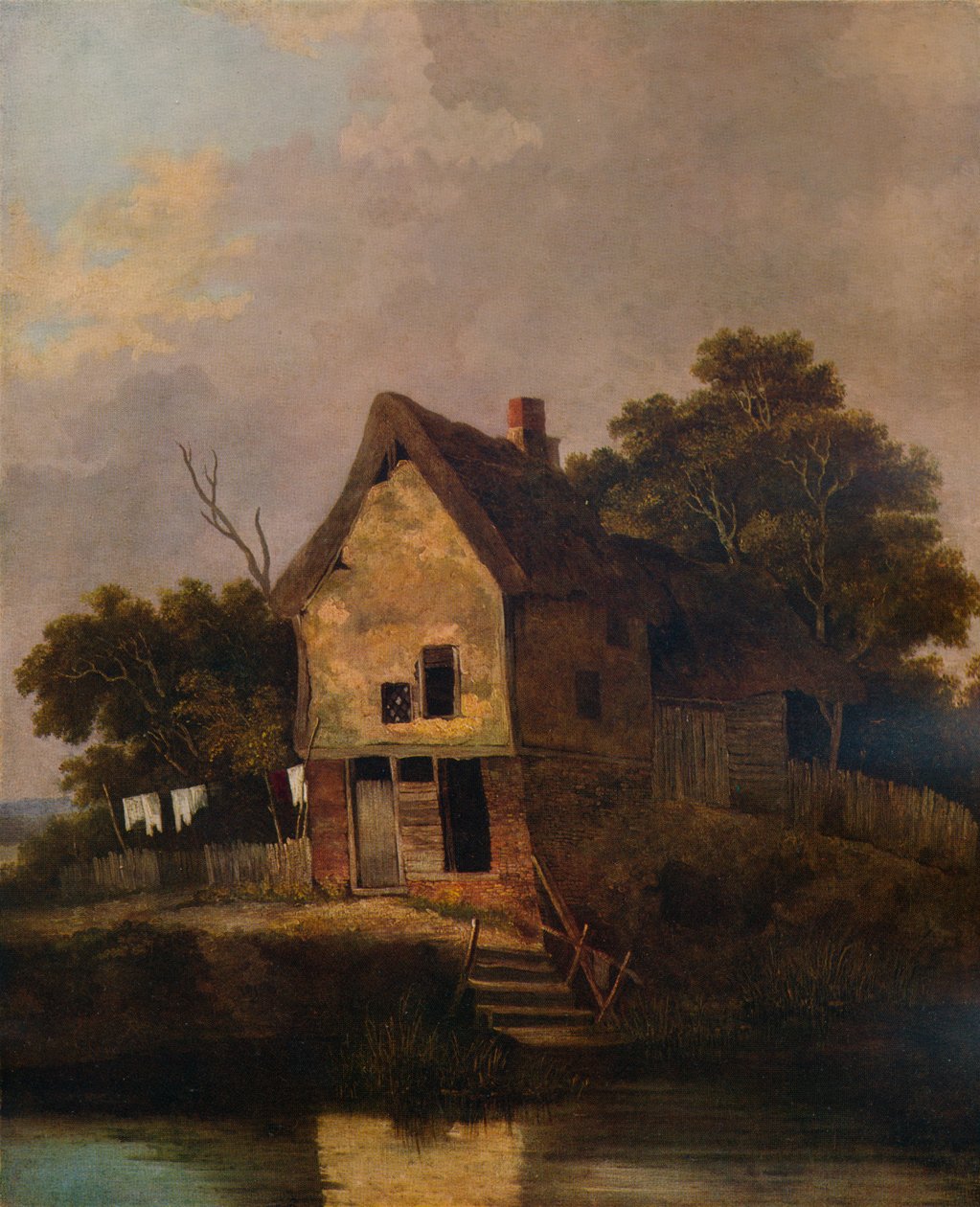 Utsikt ved Blofield, nær Norwich, c1810 av John Crome