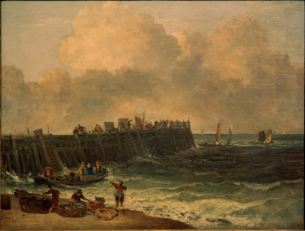 Yarmouth Jetty av John Crome
