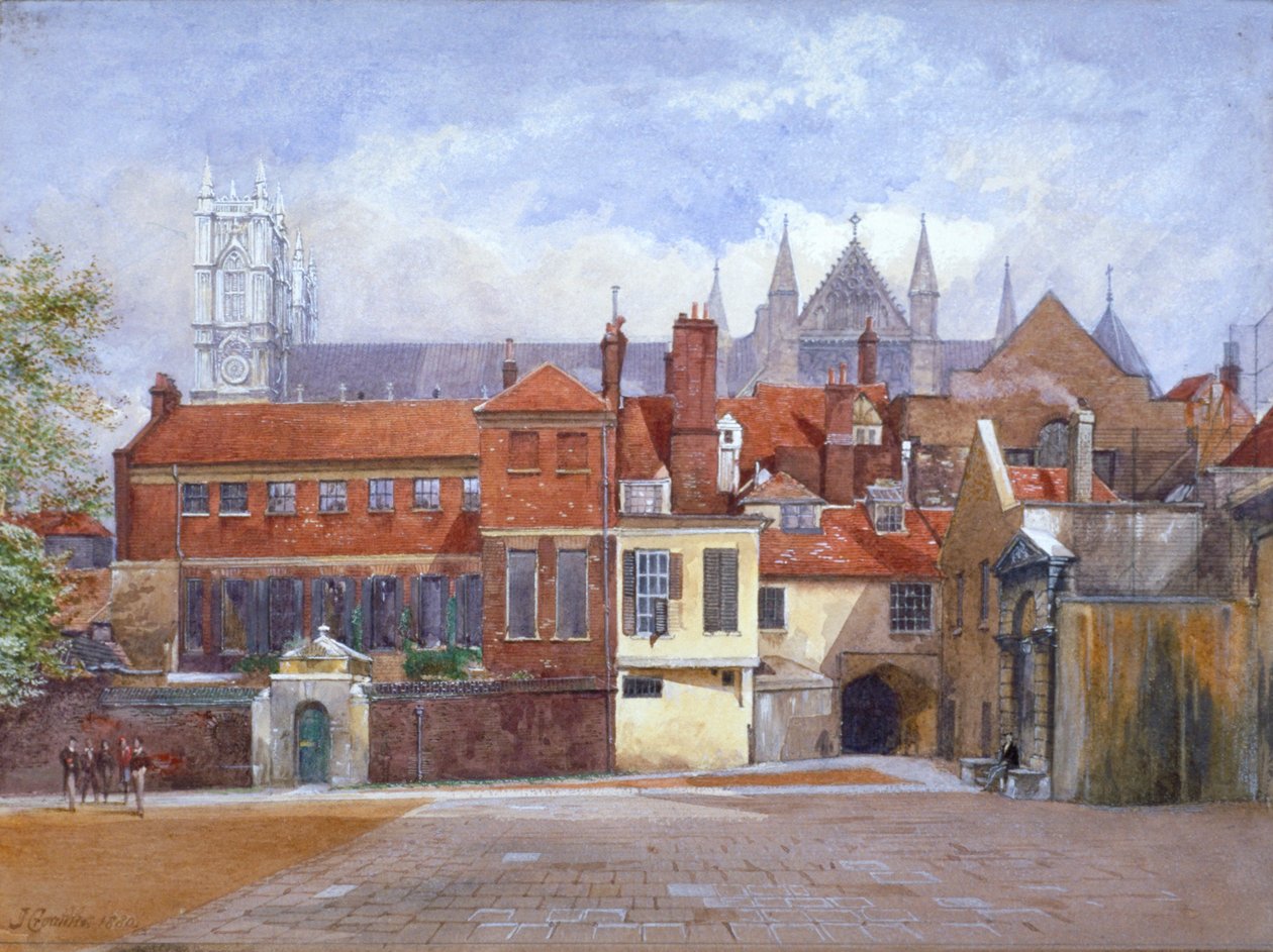 Ashburnham House, Westminster, London, 1880 av John Crowther