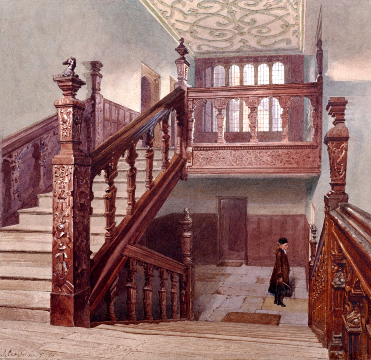 Charterhouse, London, 1885 av John Crowther