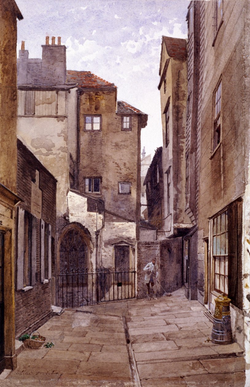 Cloth Fair, London, 1884 av John Crowther
