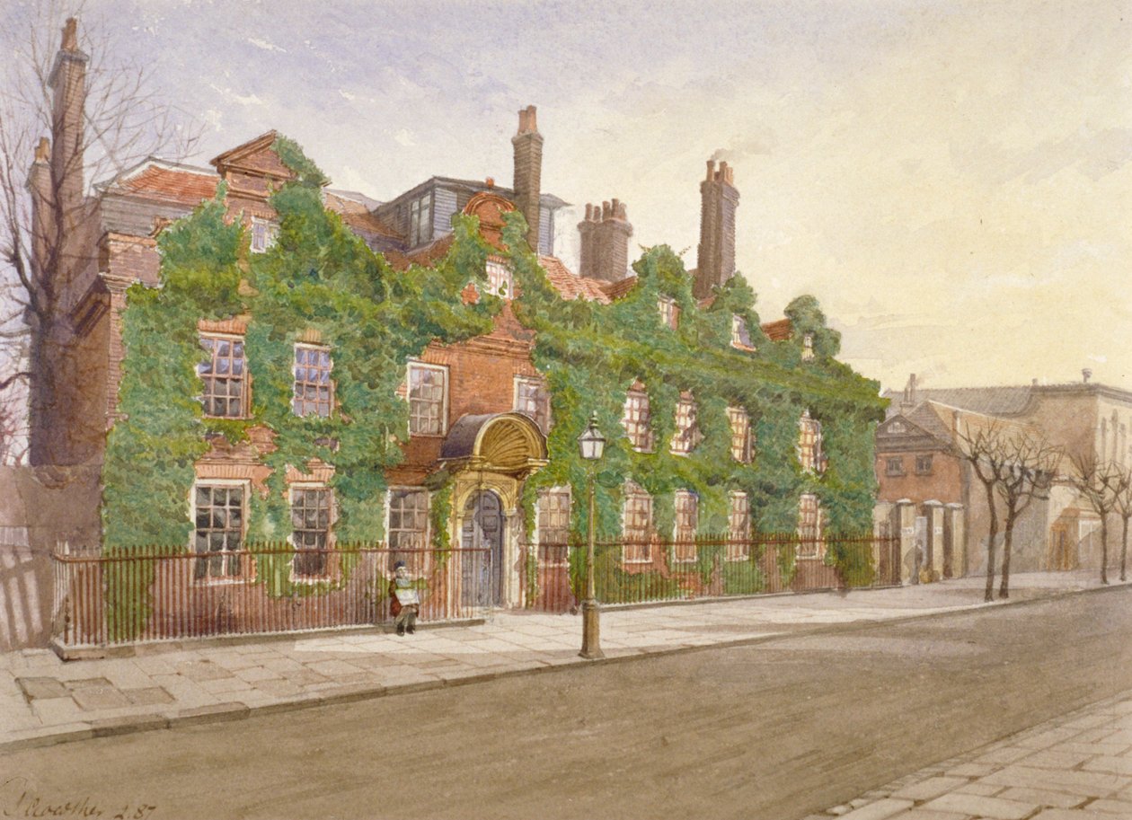 Fairfax House, High Street, Putney, London, 1887 av John Crowther