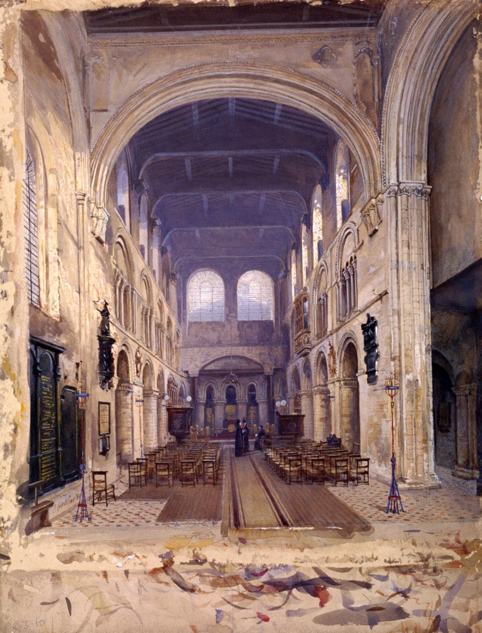 Interiør av St Bartholomew