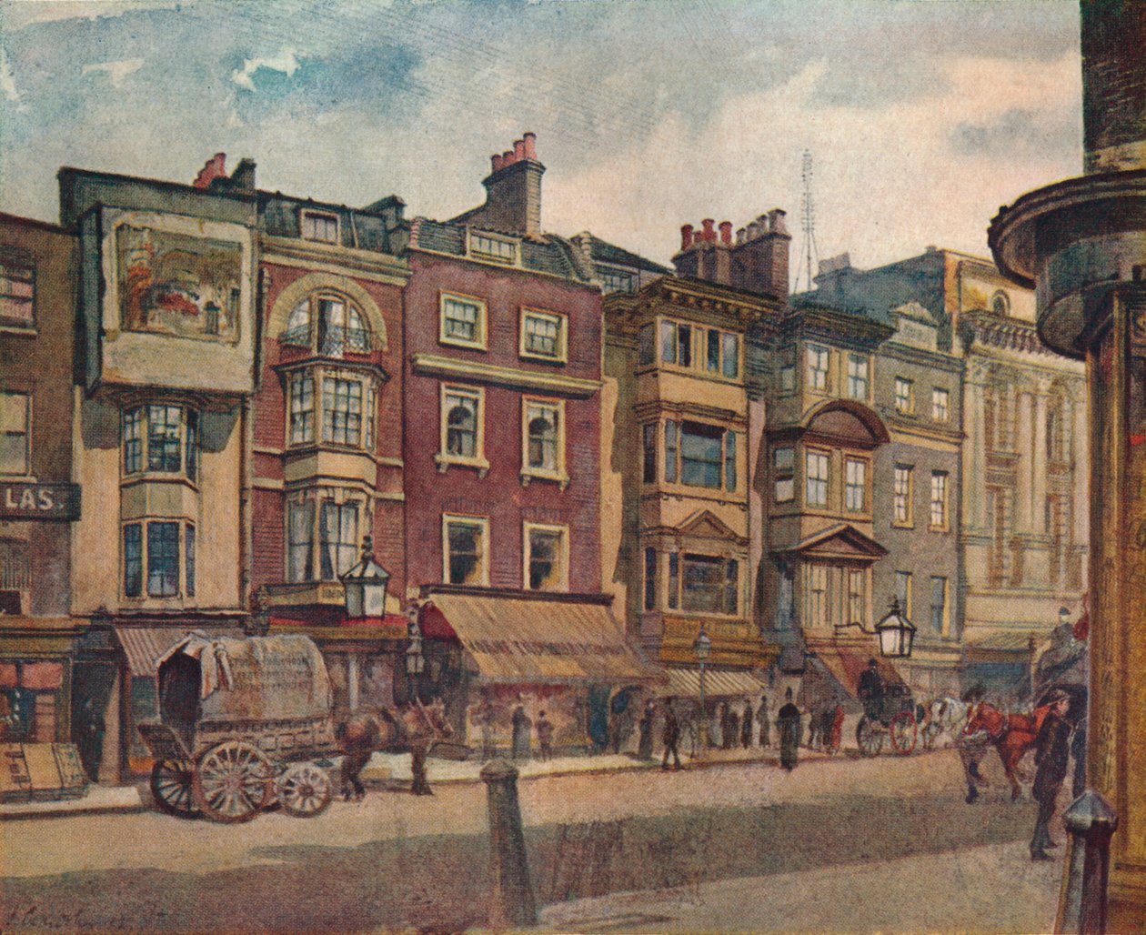 nr. 412-418 Strand, Westminster, London, 1887 1926 av John Crowther