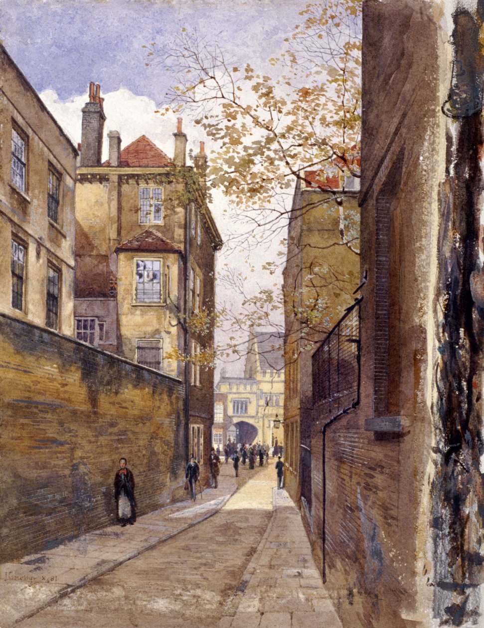 Public Record Office, Chancery Lane, Lane, 1881 av John Crowther