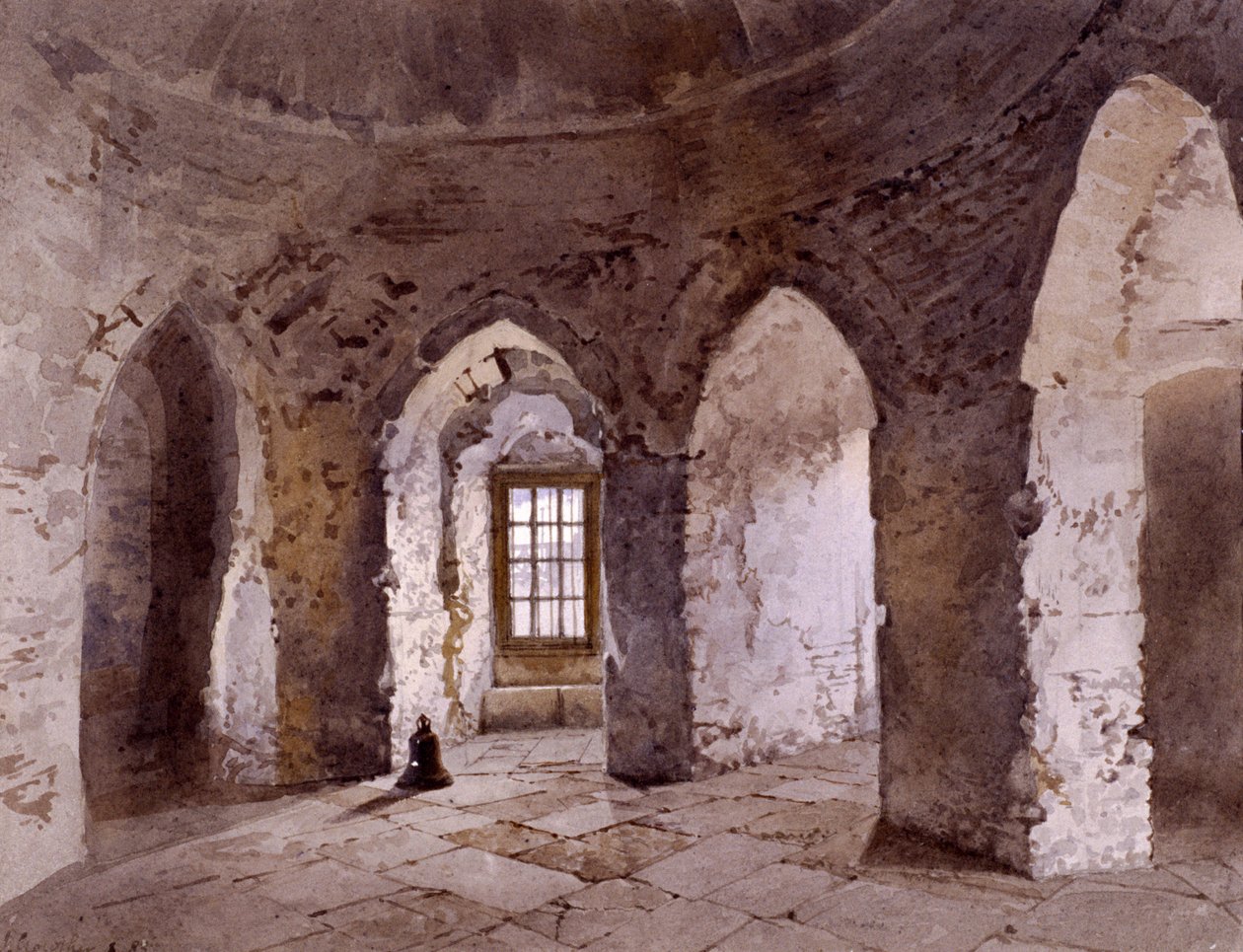 Tower of London, London, 1883 av John Crowther