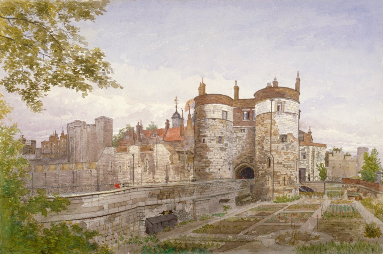 Tower of London, Stepney, London, 1883 av John Crowther