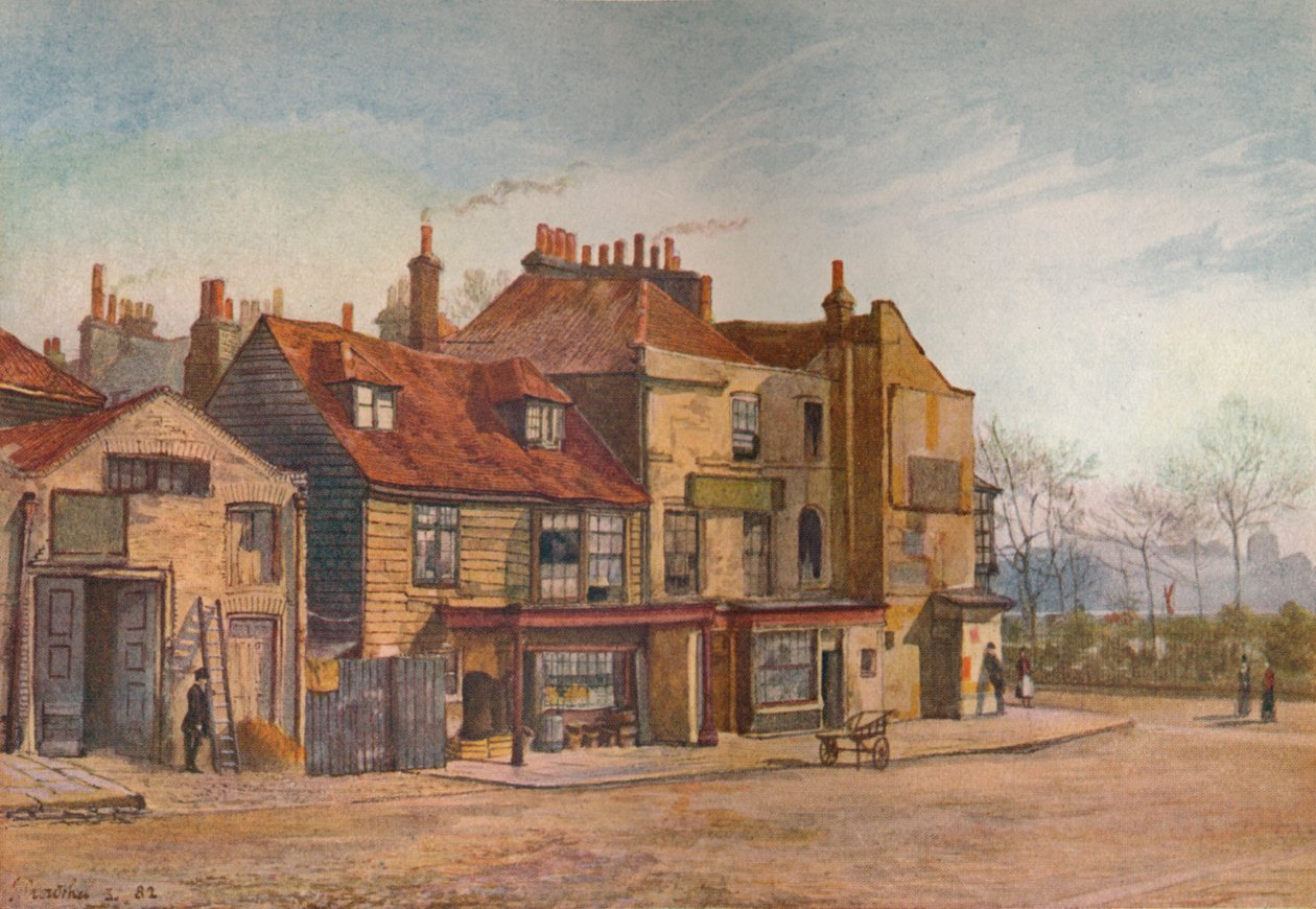 Utsikt over Lawrence Street, Chelsea, London, 1882 av John Crowther