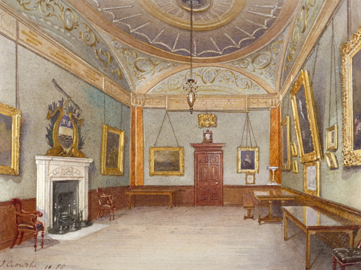 Watermen's and Lightermen's Hall, St Mary at Hill, City of London, 1888 av John Crowther