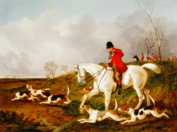 Gone Away (olje om bord) av John Dalby