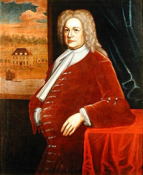 Portrett av Arent Schuyler (olje på lin) av John Dawson Watson