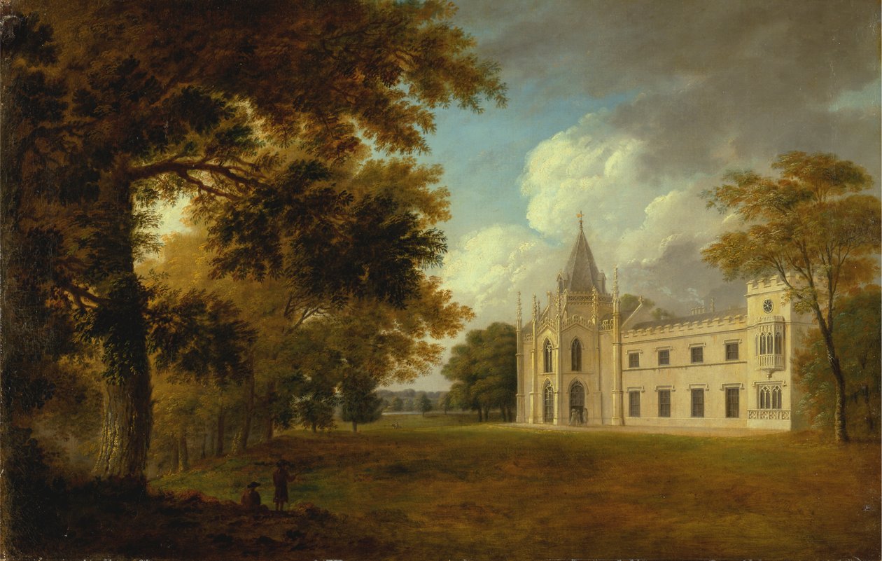 Lee Priory, Kent av John Dixon