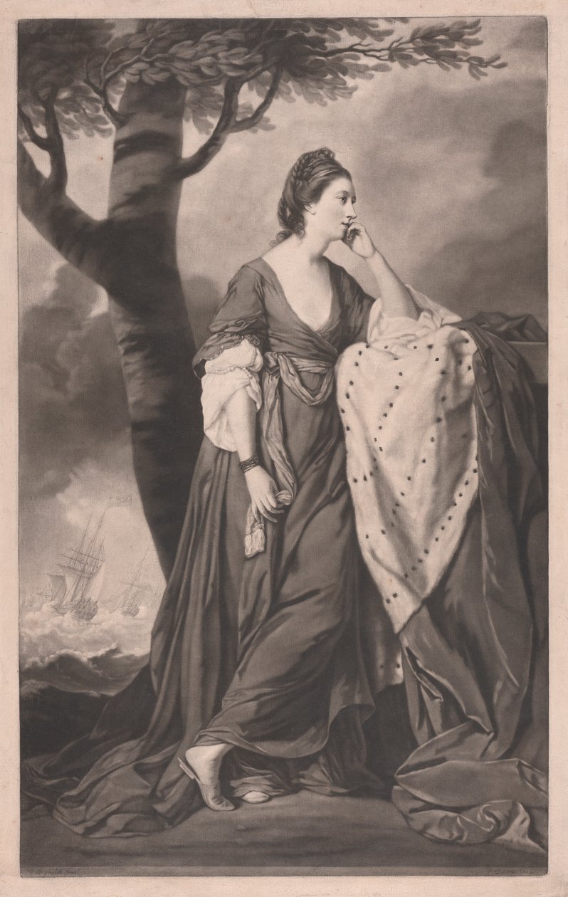 Mary, hertuginne av Ancaster av John Dixon