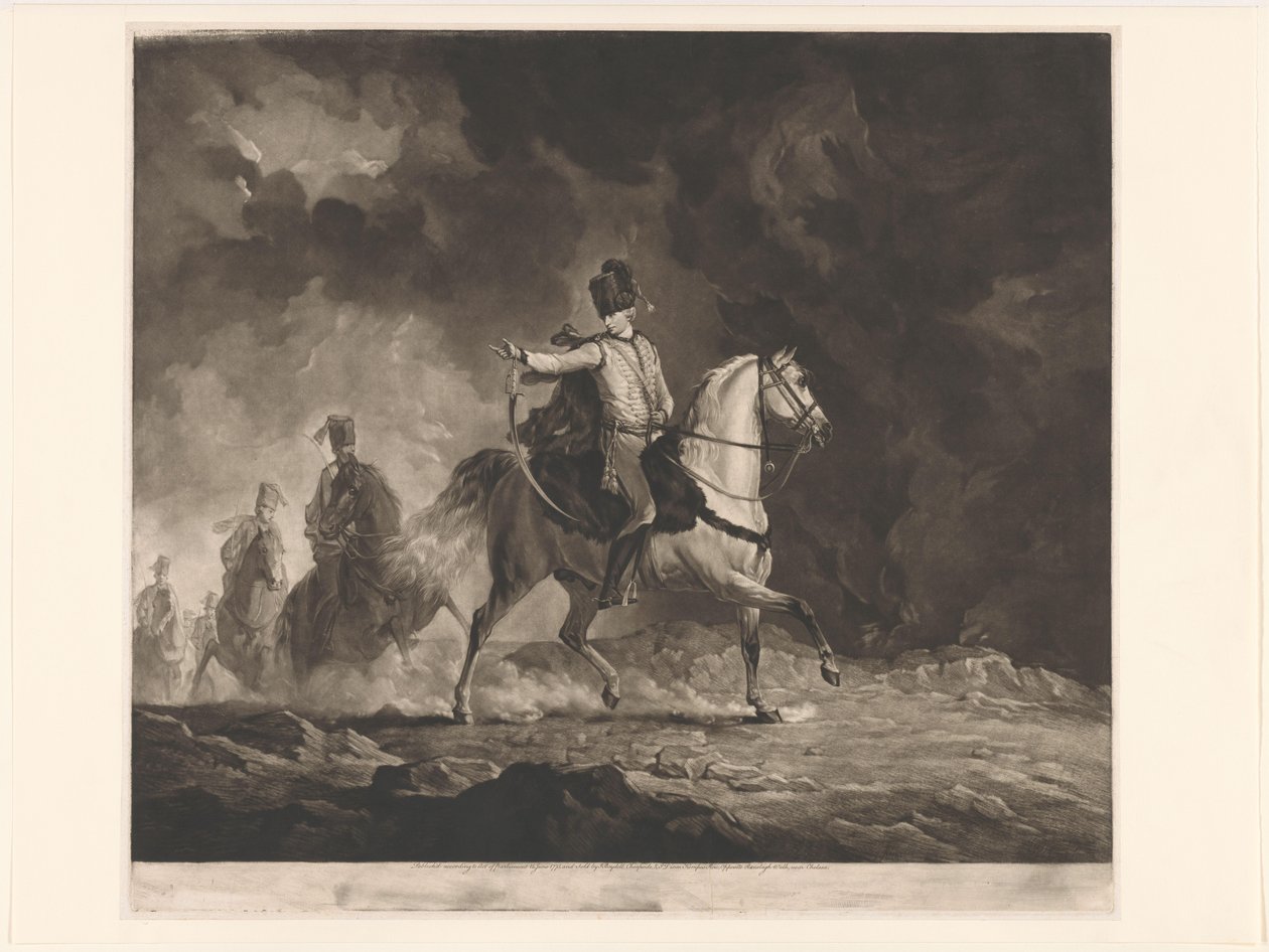Portrett av William John Kerr, jarl av Ancrum av John Dixon