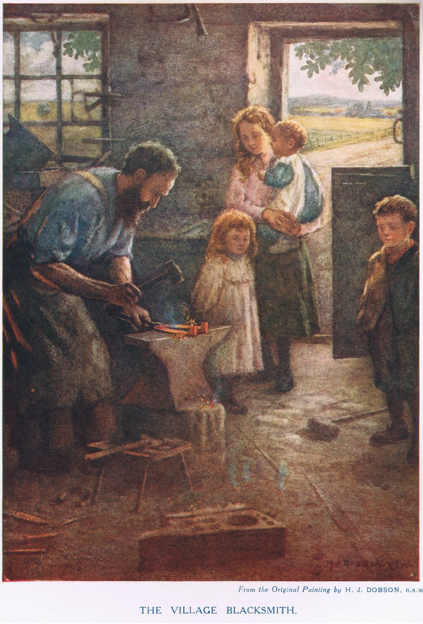Landsbysmeden av John Dobson