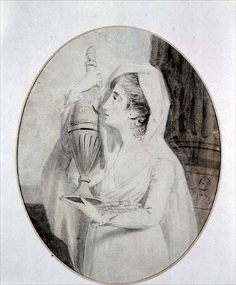 Mrs Yates spiller Electra i "The Return of Orestes" av John Dowman