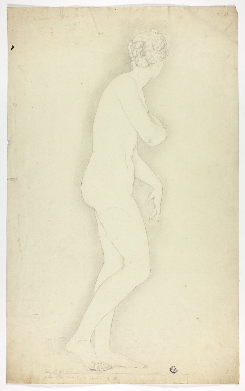 Statue av Venus av Medici av John Downman