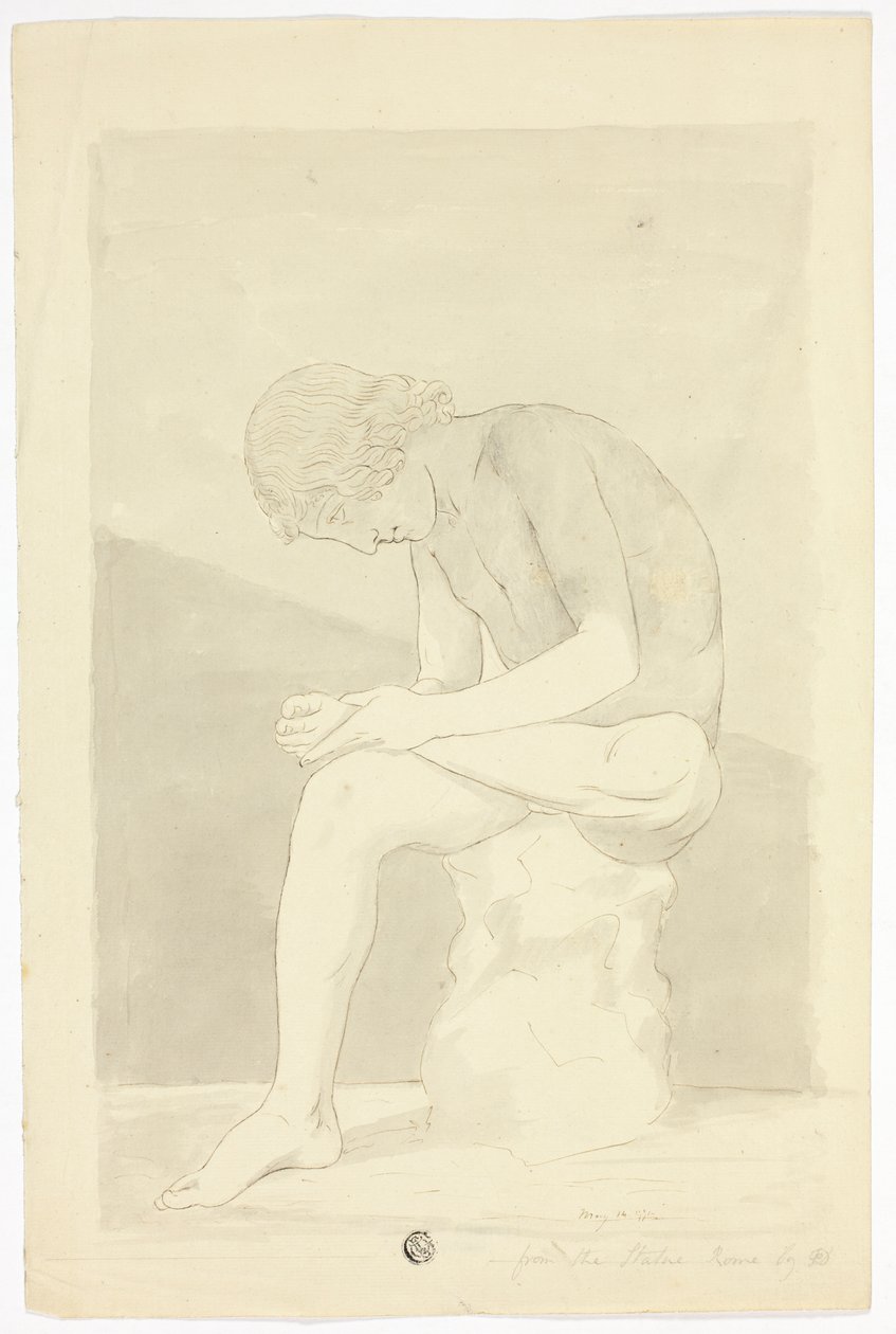 Torneplukkeren (Lo Spinario) av John Downman