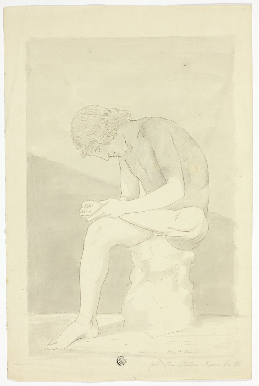 Torneplukkeren (Lo Spinario) av John Downman