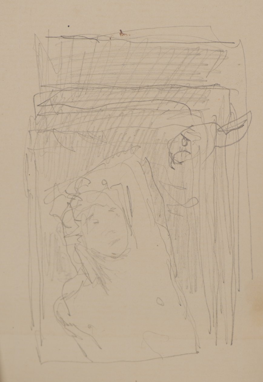 Uten tittel [Mannfigur] (blyant) av John Duncan