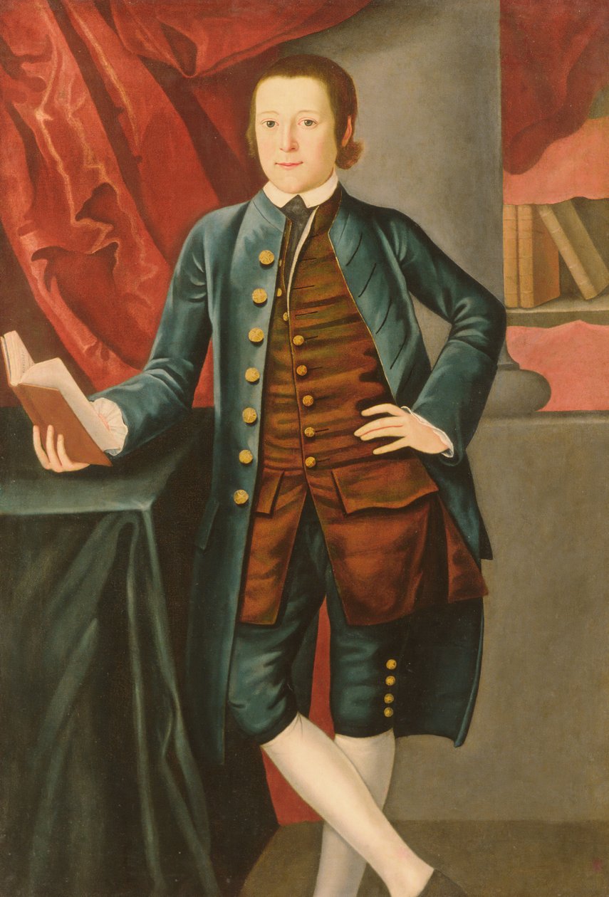 Gutt av Crossfield-familien Muligens Richard Crossfield, ca. 1766-68. av John Durand