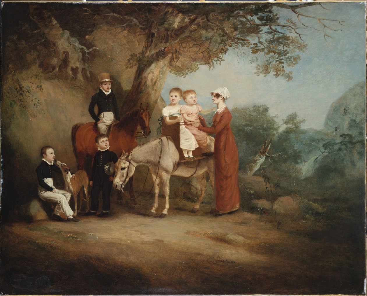 Marriott-familien, 1815 av John E. Ferneley