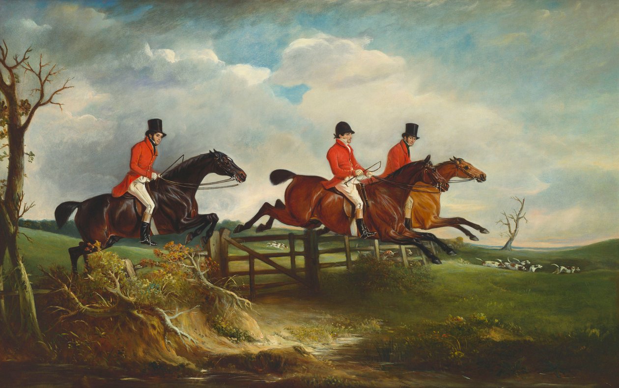 The Squire" med Quorn, 1827 av John E. Ferneley